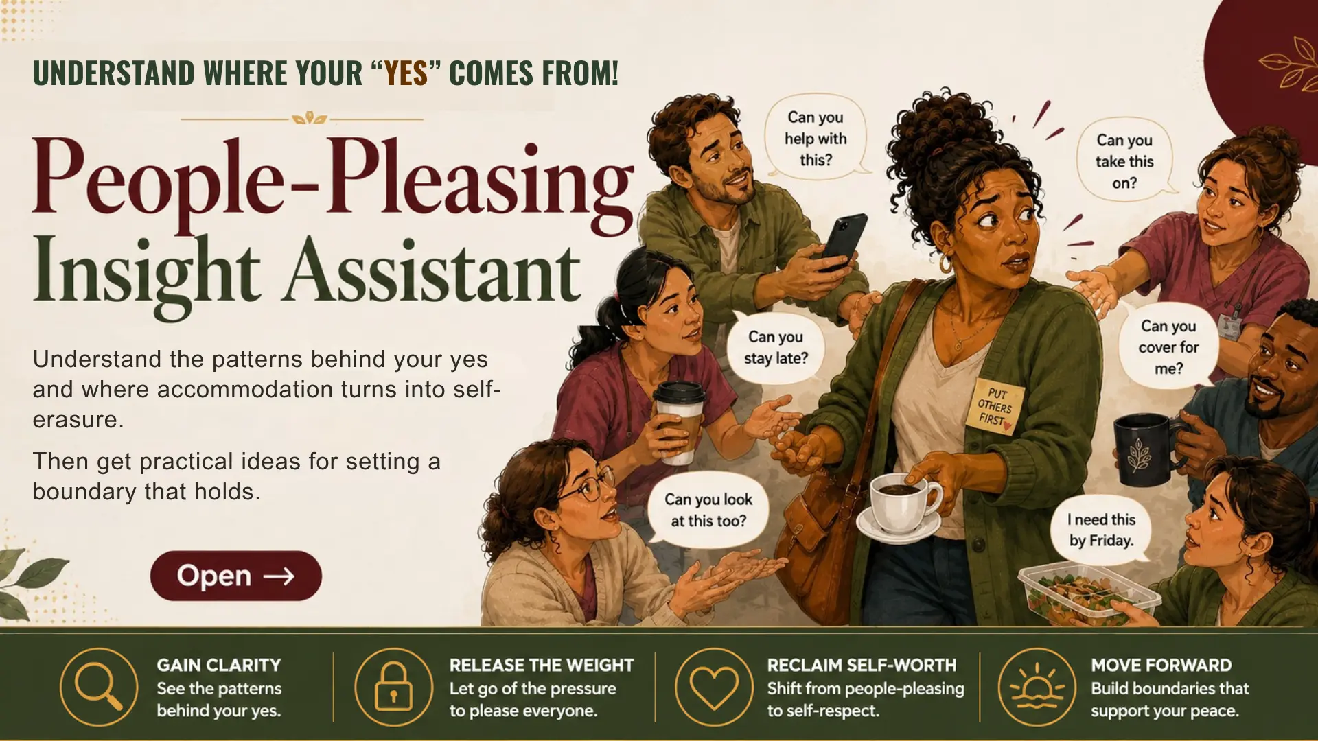 People-Pleasing Insight Assistant banner